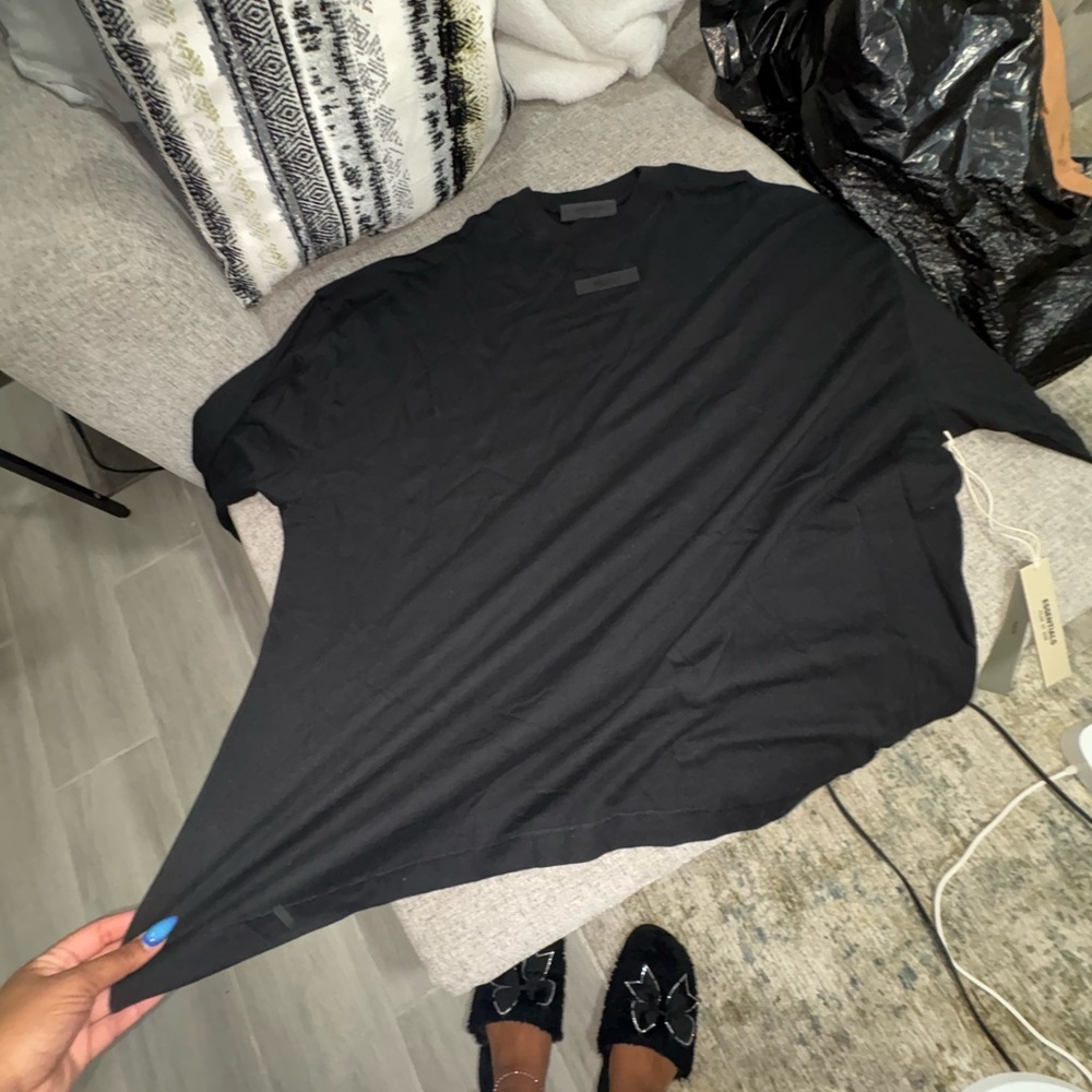 Essentials Black Short Sleeve Tee